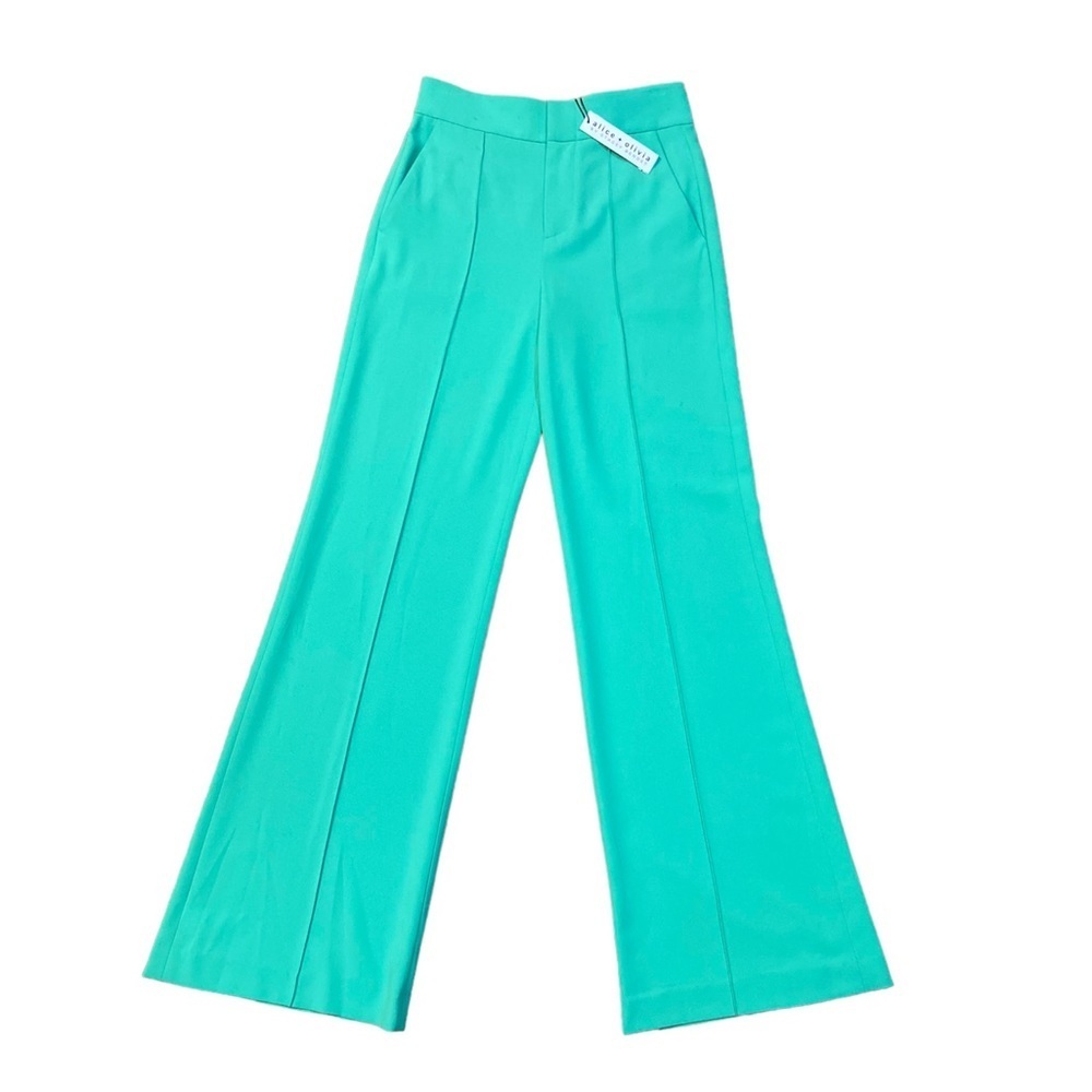 ALICE + Olivia Yellow Full Pants
